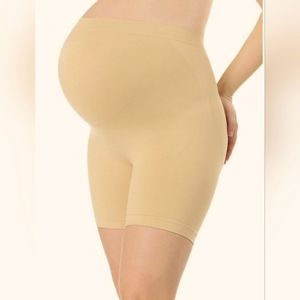 Maternity Shapewear Shorts - Tan
